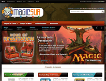 Tablet Screenshot of magicsur.com